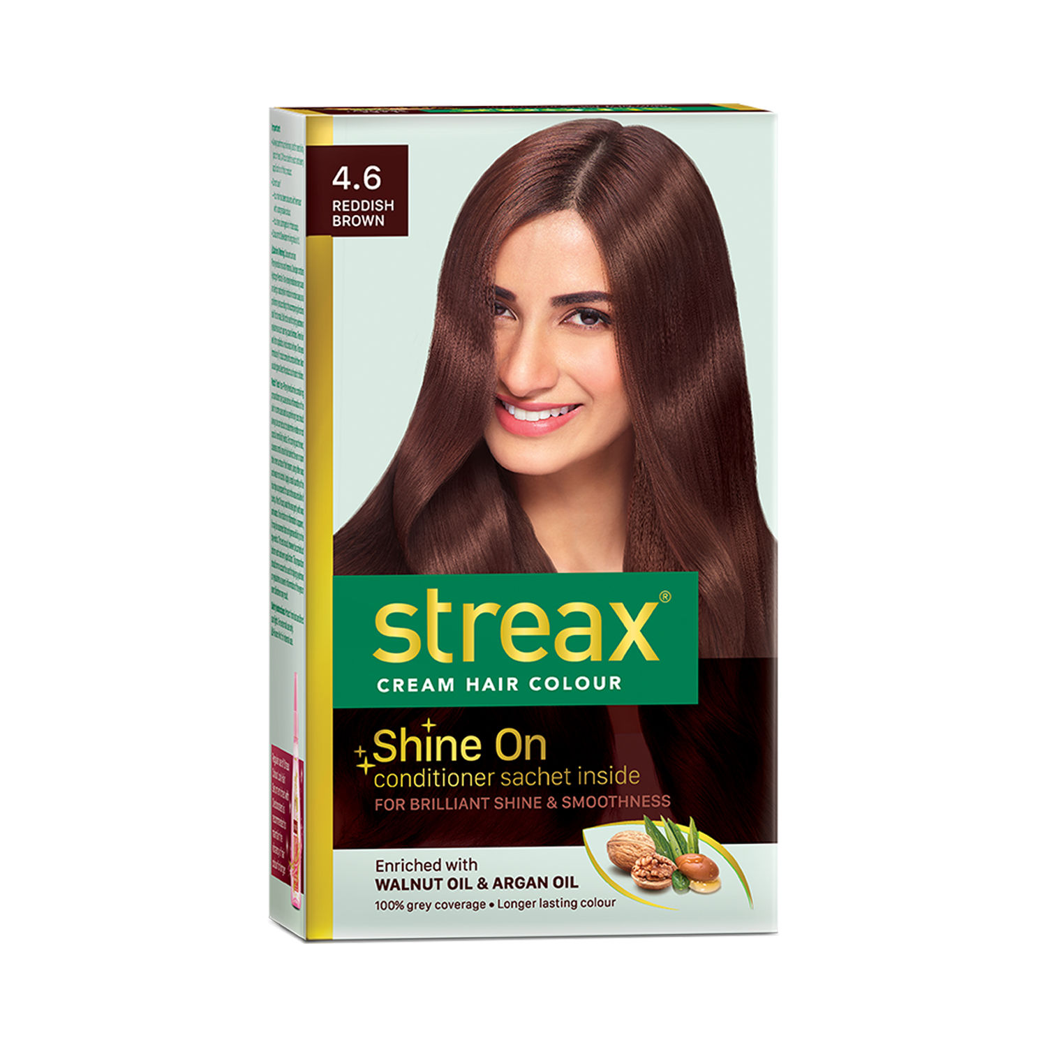 STREAX HAIR COLOUR REDDISH BROWN 4.6            